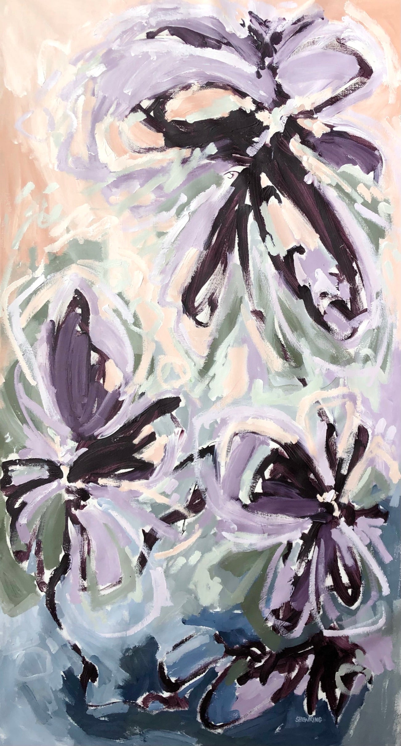 Soul Mate 173x88cm FRAMED SOLD