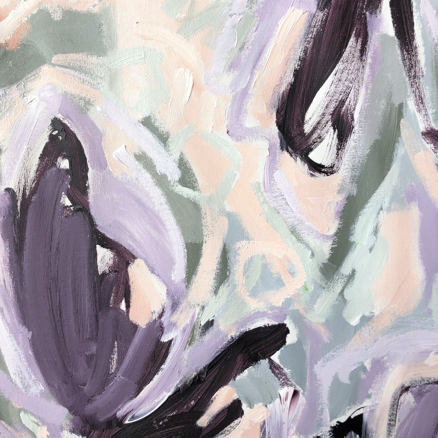 Soul Mate 173x88cm FRAMED SOLD