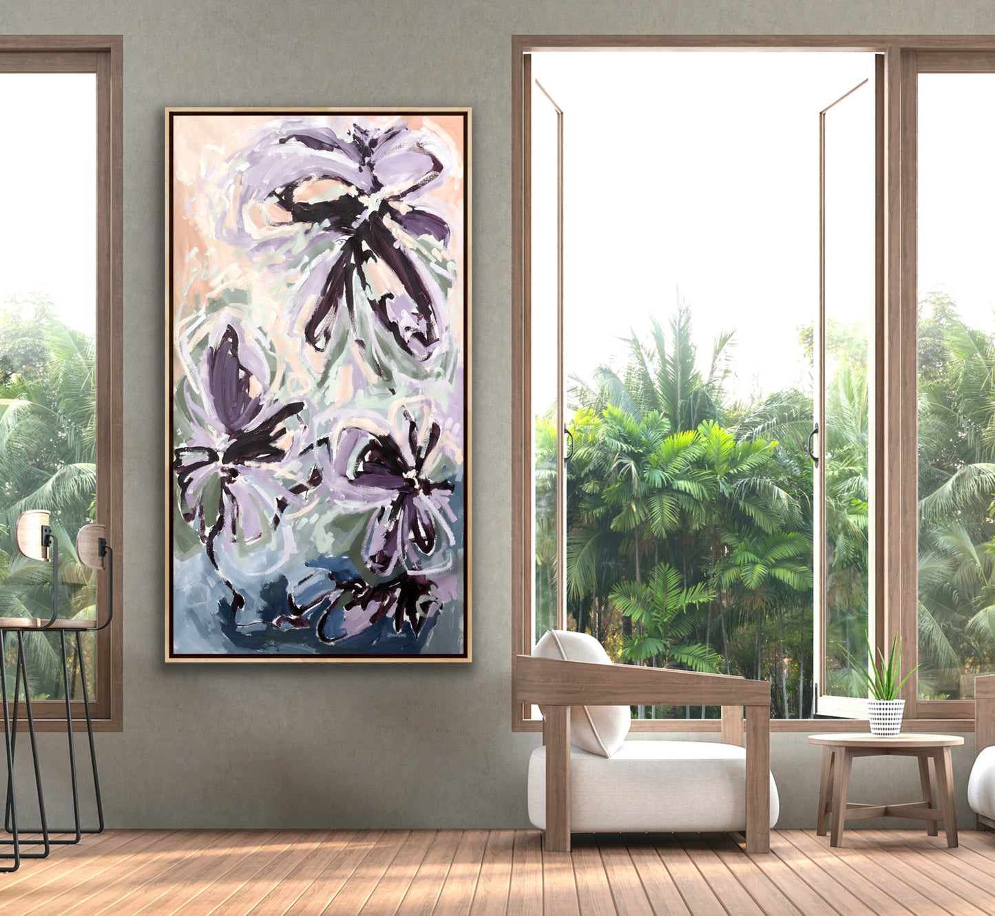 Soul Mate 173x88cm FRAMED SOLD