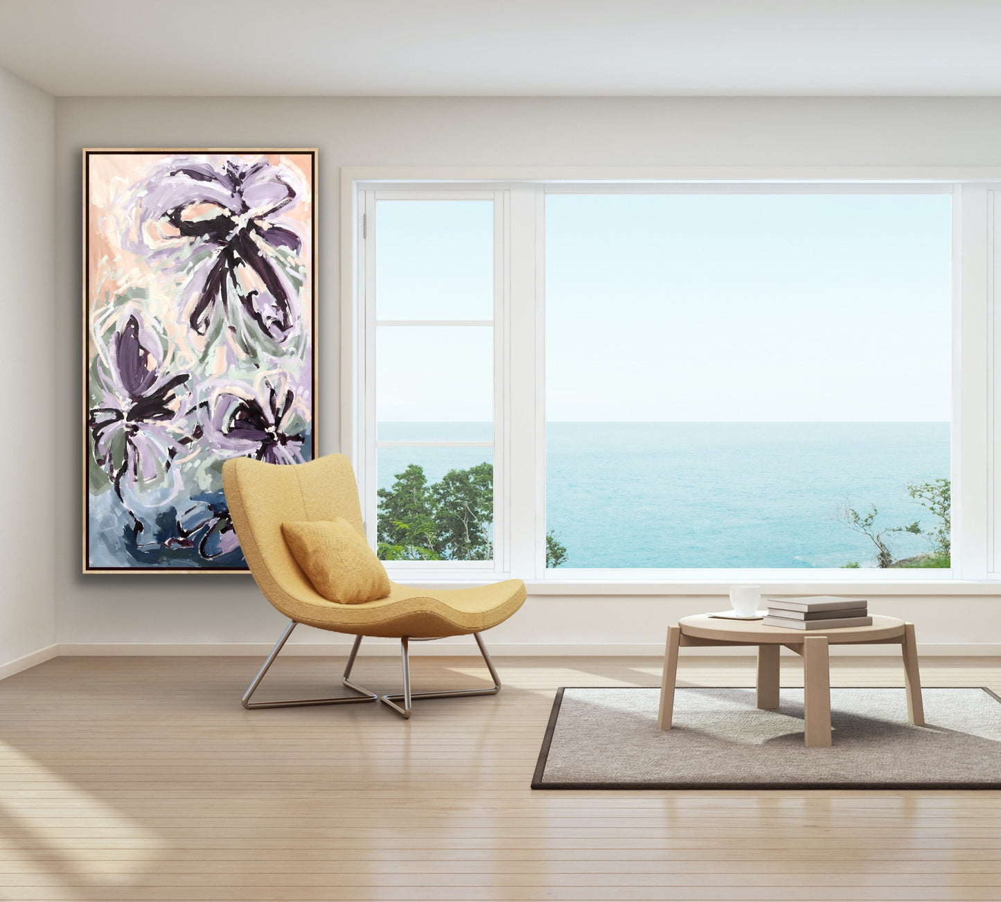 Soul Mate 173x88cm FRAMED SOLD
