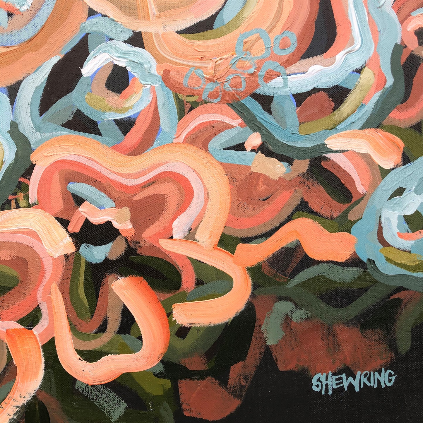Stars Of The Sea 87x87cm SOLD