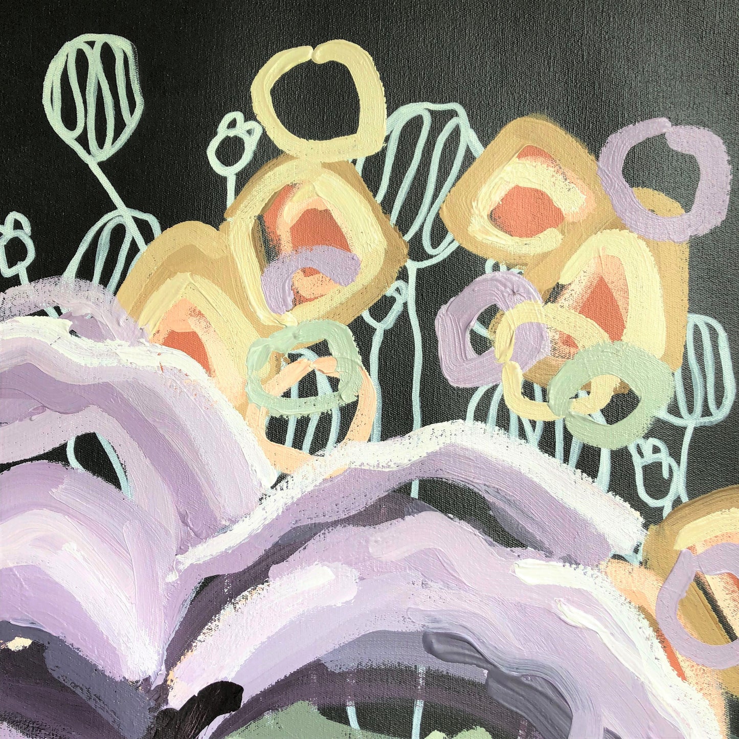 Still Into You 100x100cm SOLD