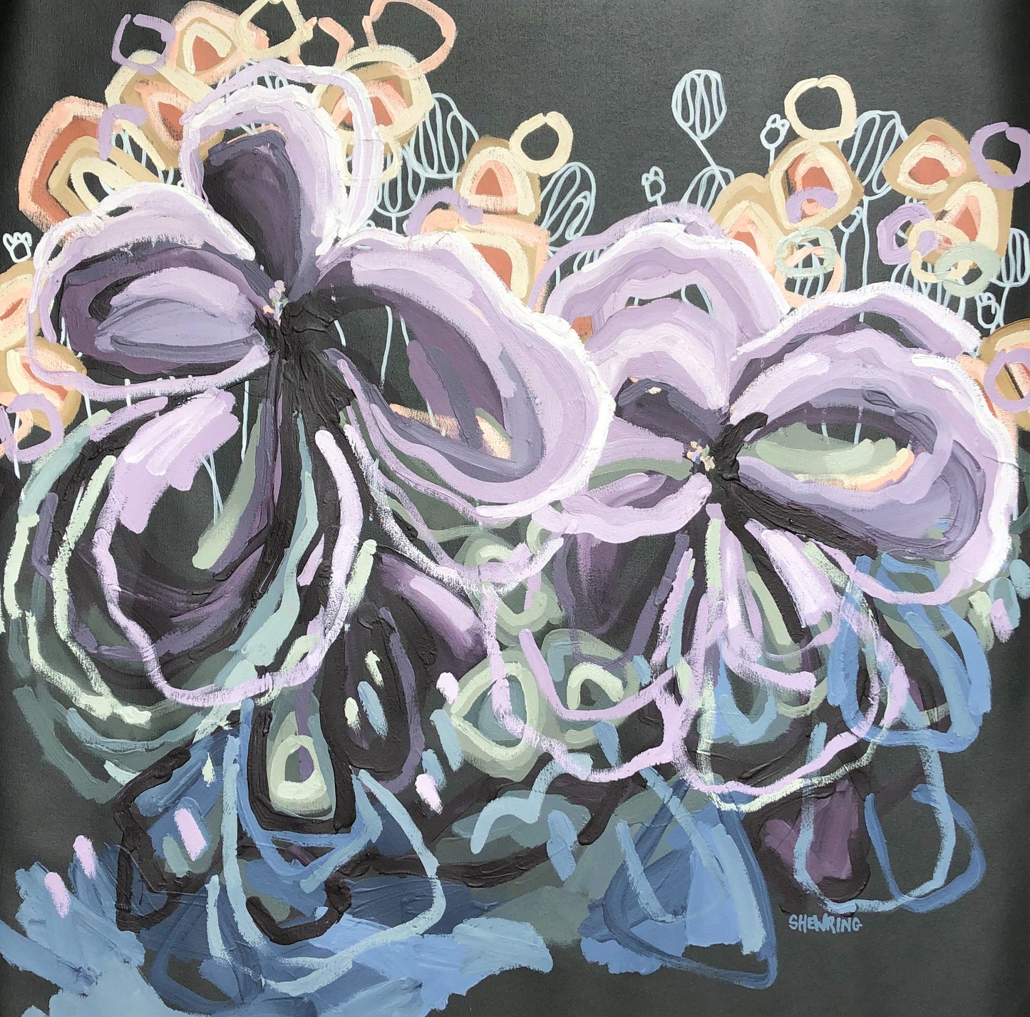 Still Into You 100x100cm SOLD