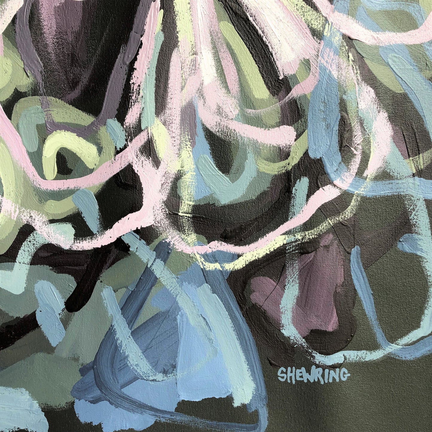 Still Into You 100x100cm SOLD