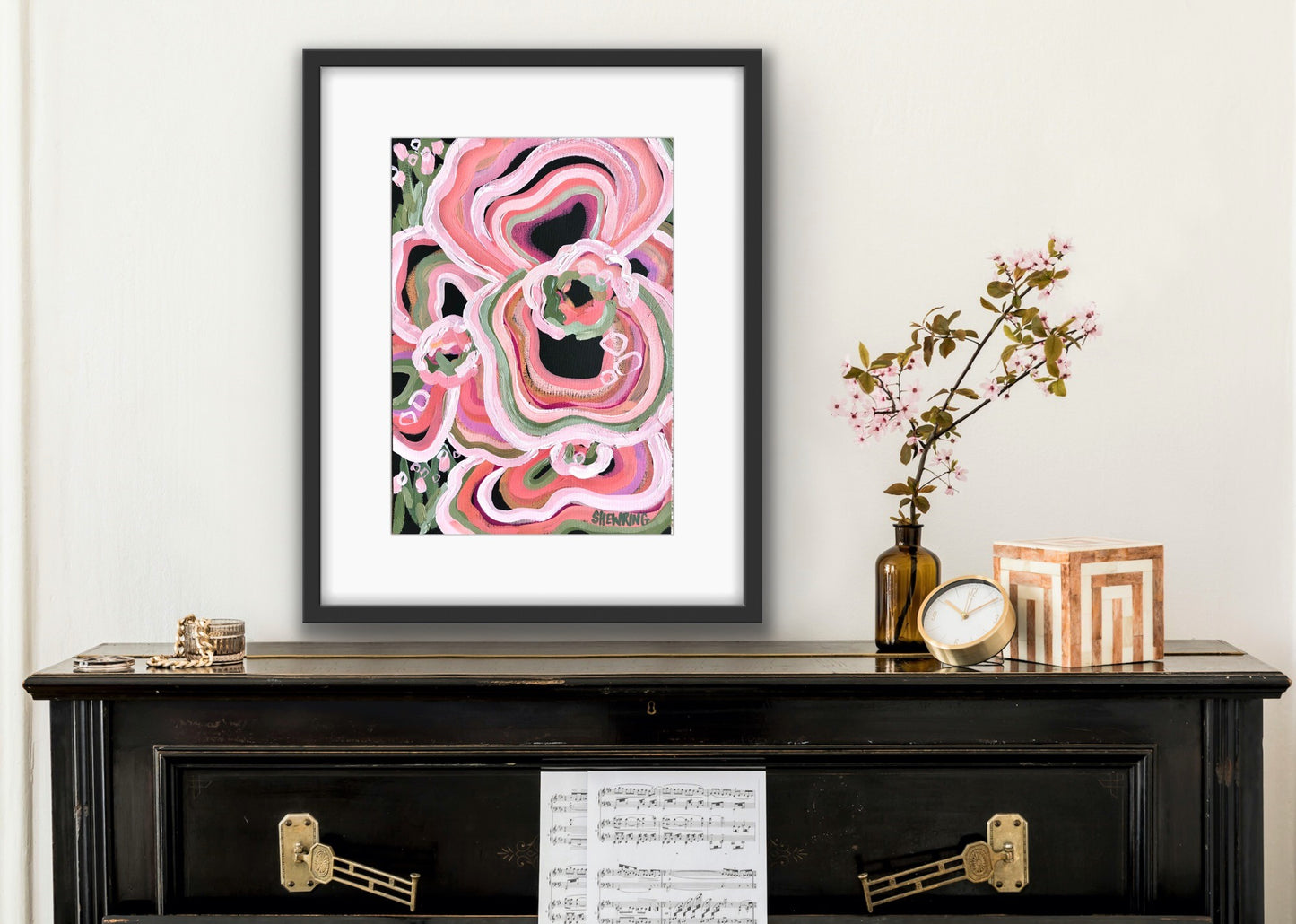 Sugar Cake - A3 canvas paper (unframed) 42x30cm SOLD