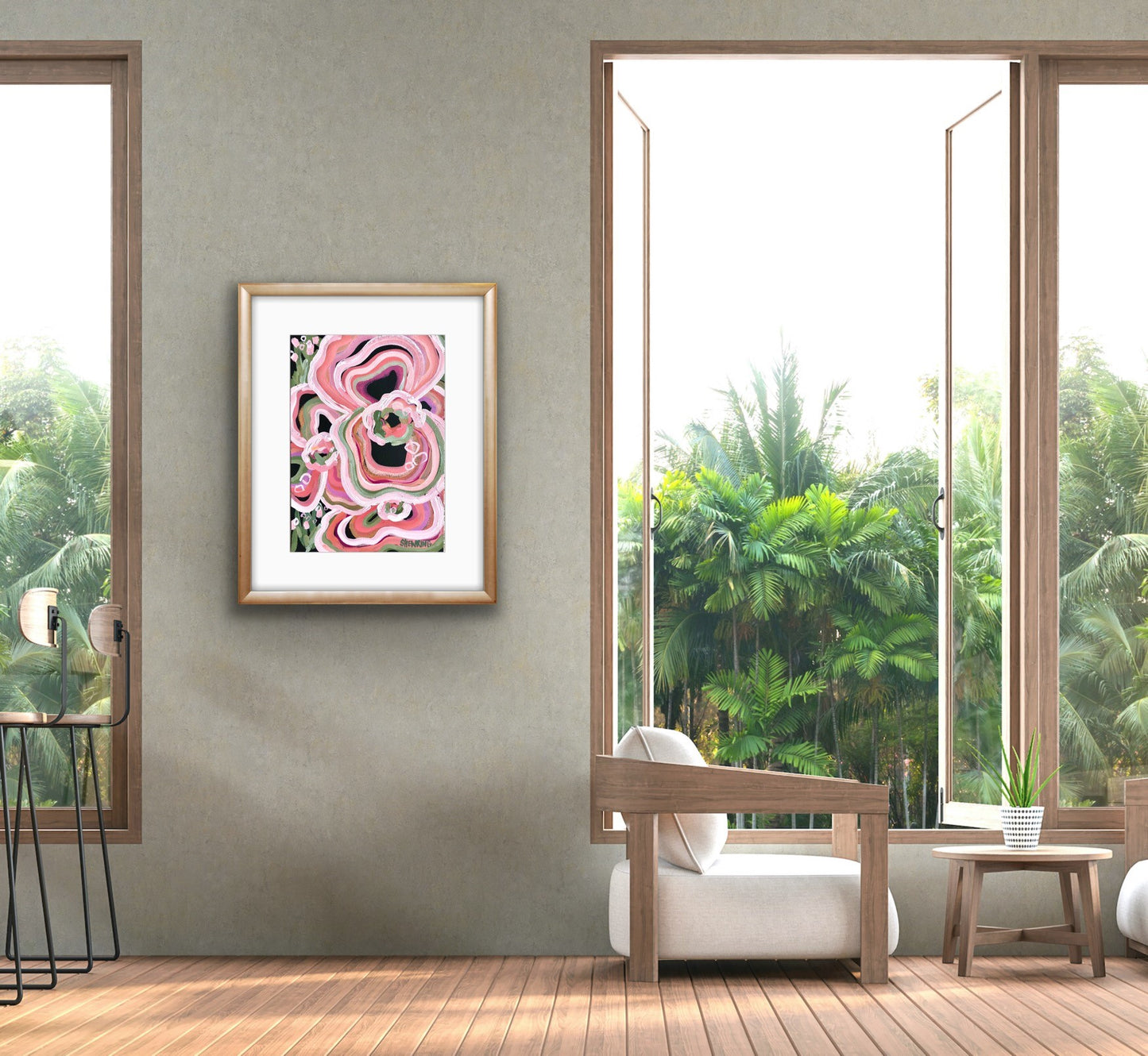 Sugar Cake - A3 canvas paper (unframed) 42x30cm SOLD