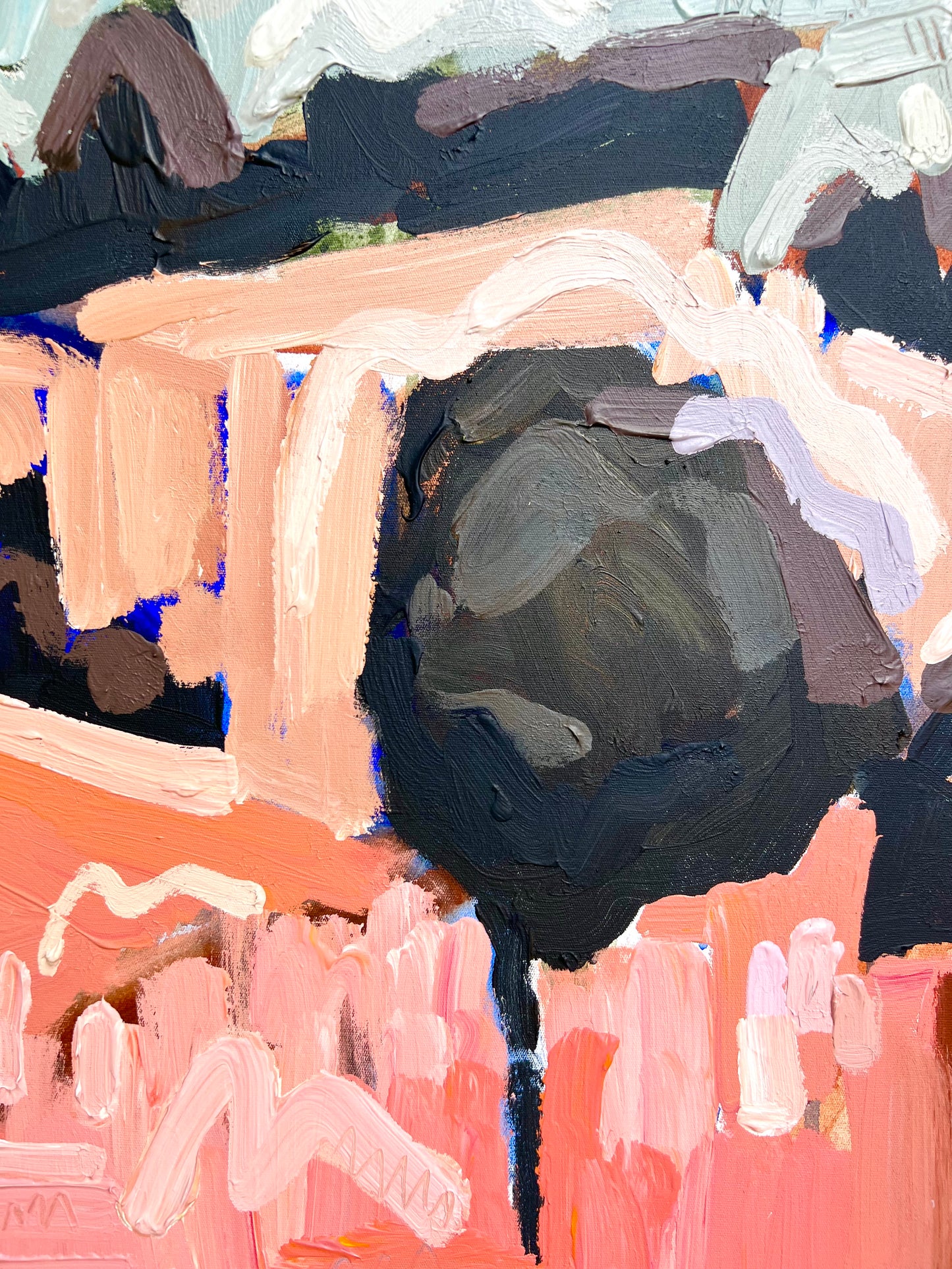 Summer Summit FRAMED 150x100cm SOLD ***exclusively at JUMBLED Online