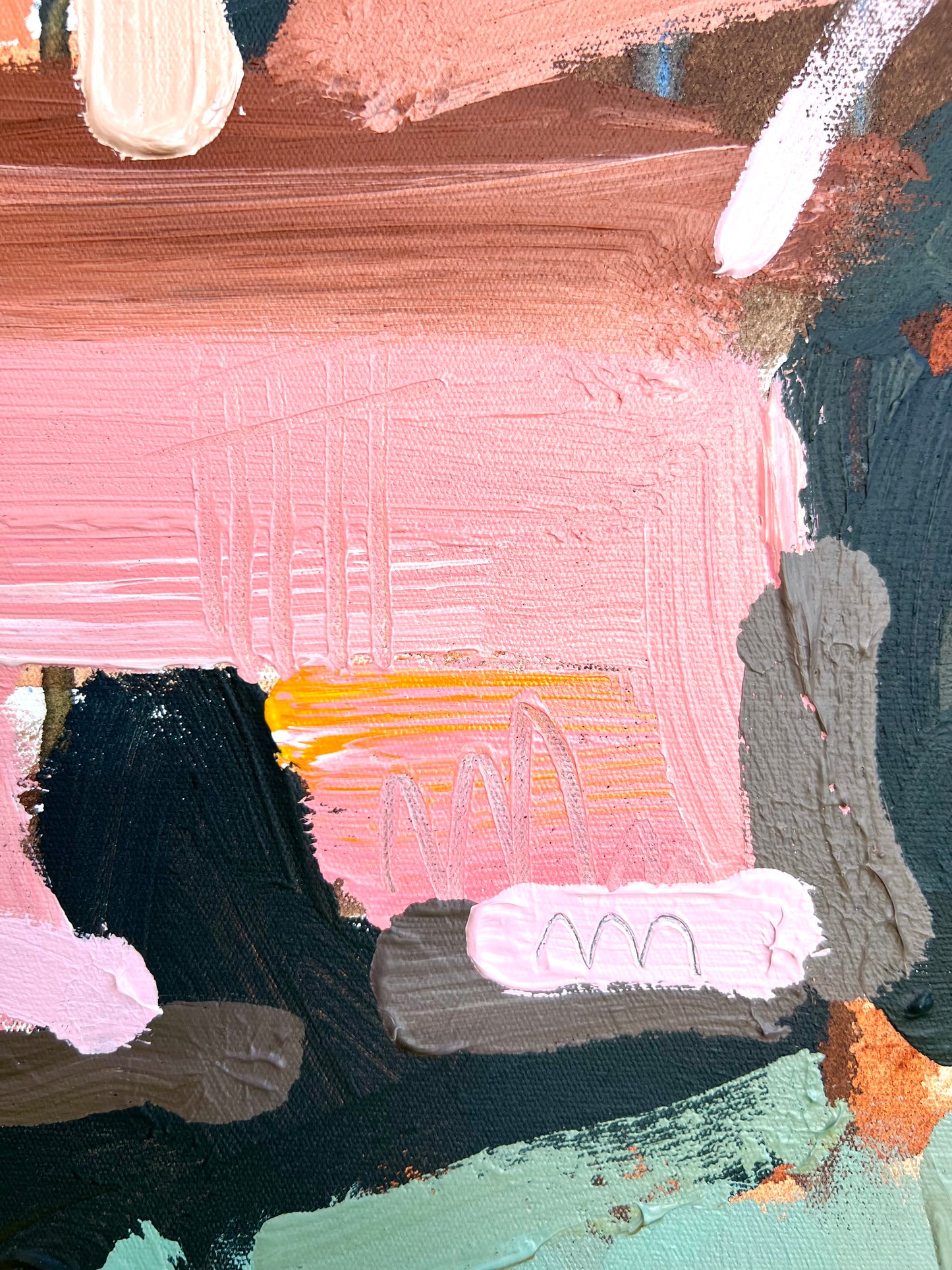 Summer Summit FRAMED 150x100cm SOLD ***exclusively at JUMBLED Online