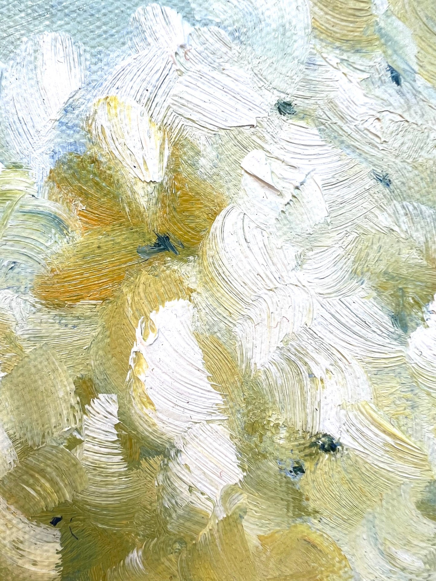 Sunshine Makes Me Smile 43x43cm FRAMED SOLD