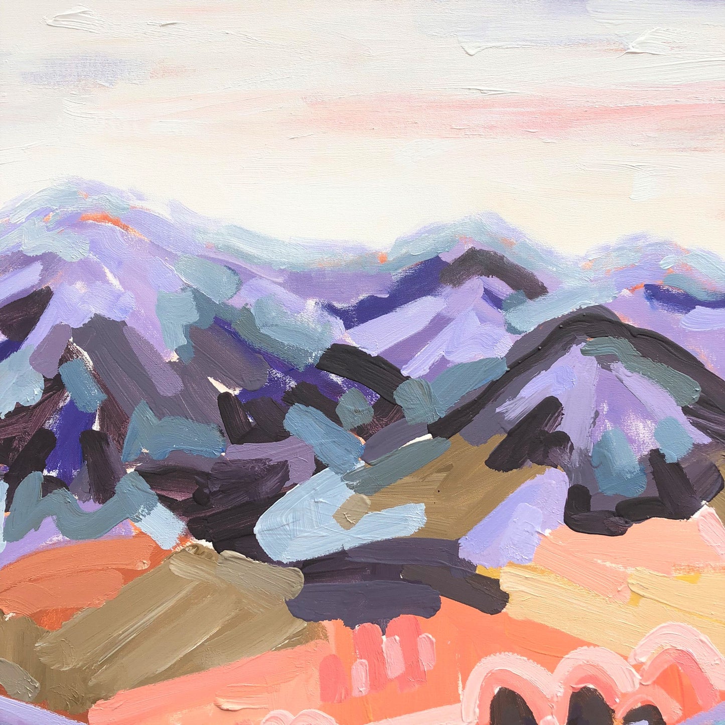 Sunshine On Macedon FRAMED 150x100cm