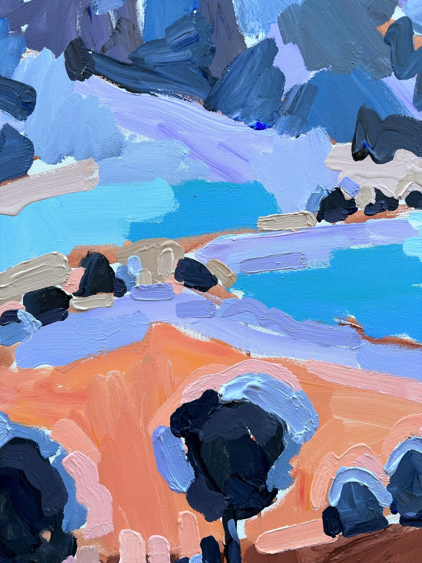 Tranquility Base 150x100cm FRAMED SOLD **exclusive to JUMBLED Online **