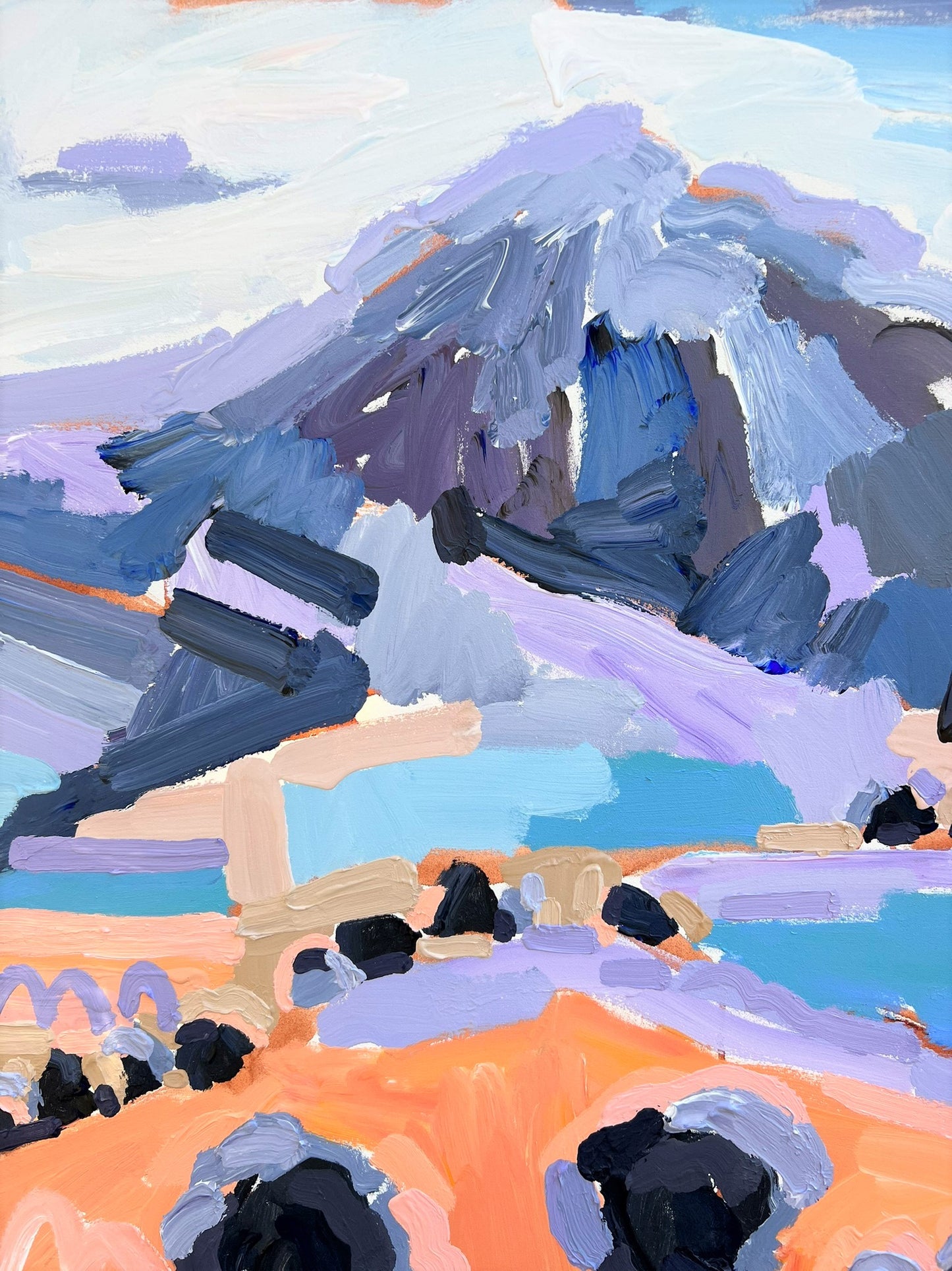 Tranquility Base 150x100cm FRAMED SOLD **exclusive to JUMBLED Online **