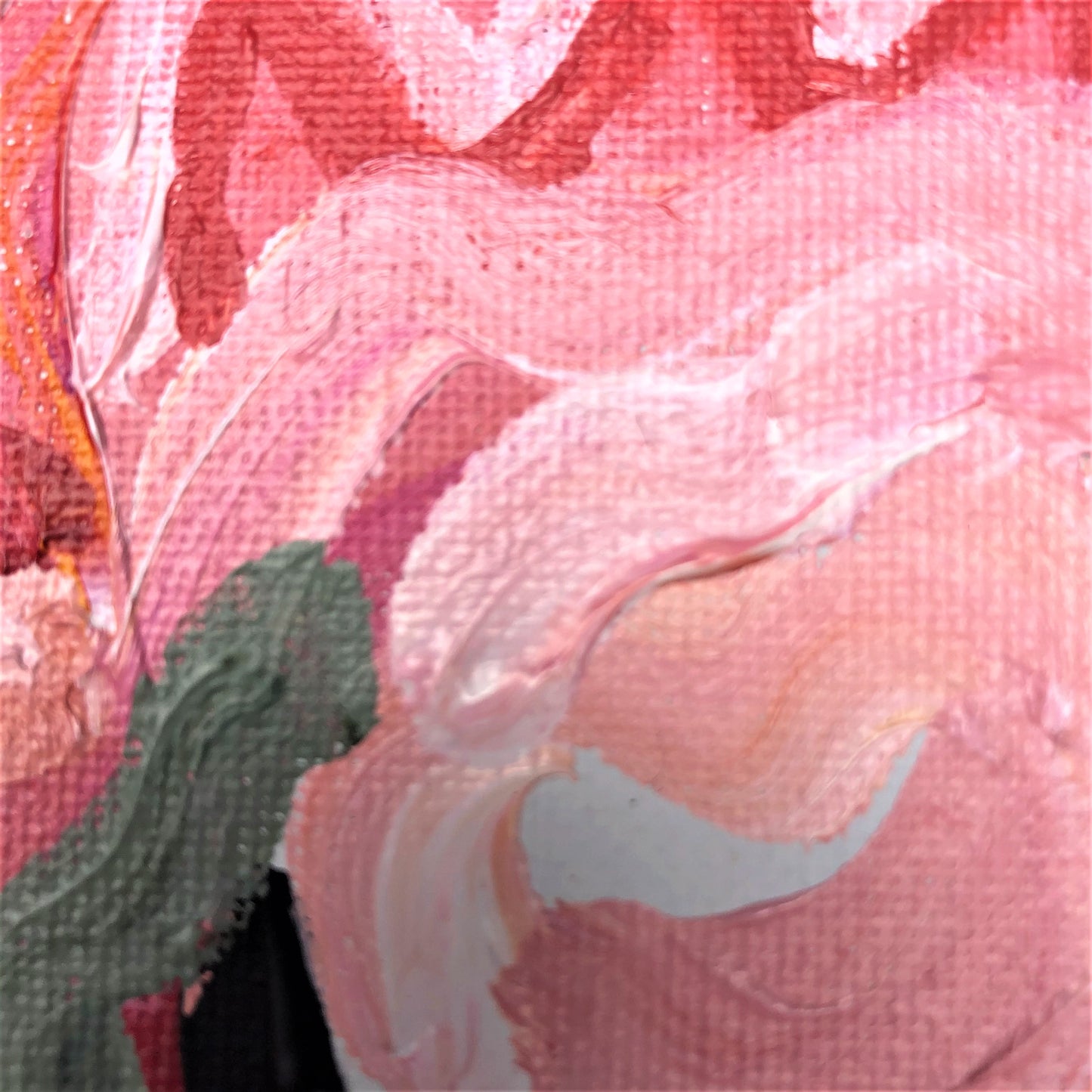 Union In Pink 28x23cm Framed SOLD