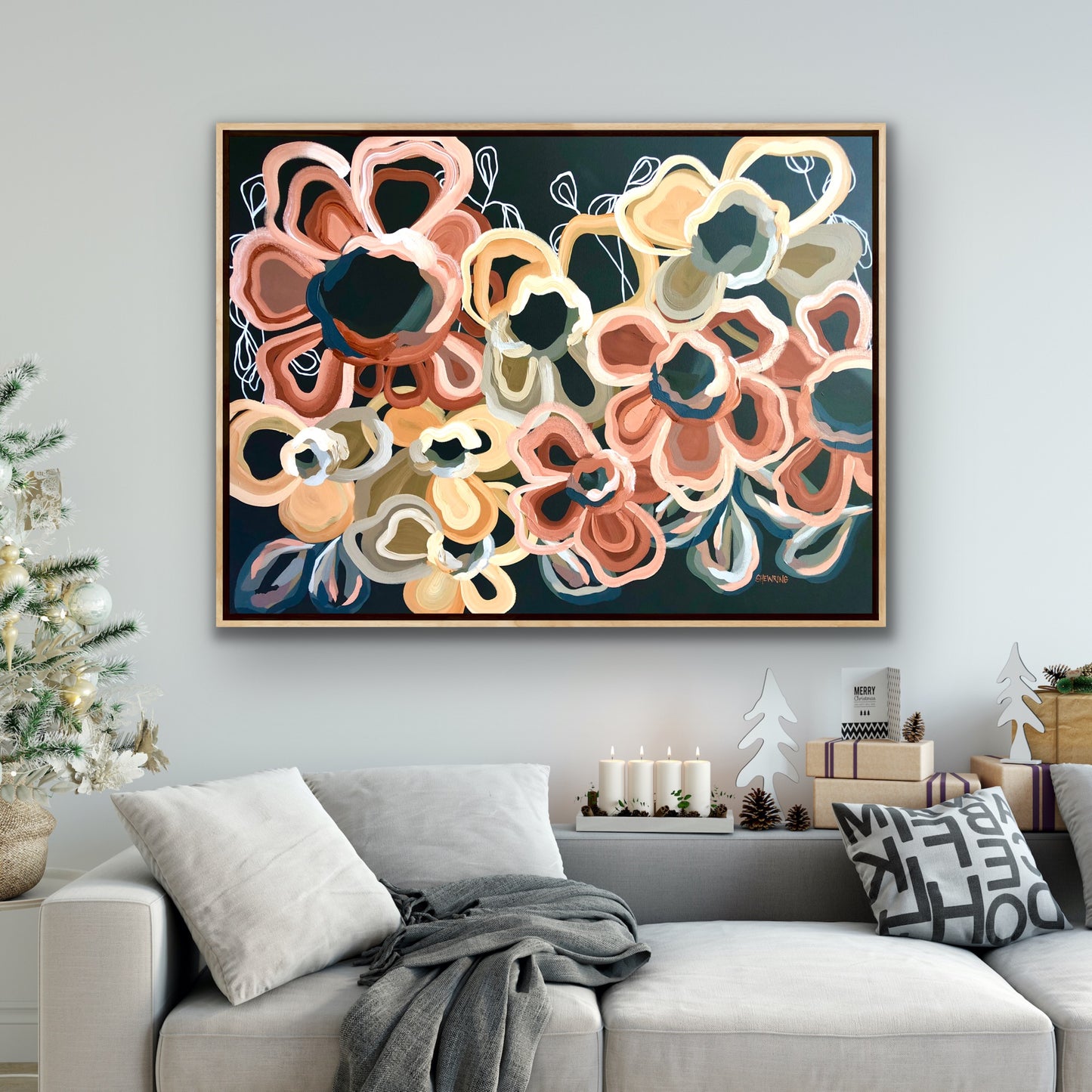 Vanilla Mocha 120x90cm SOLD