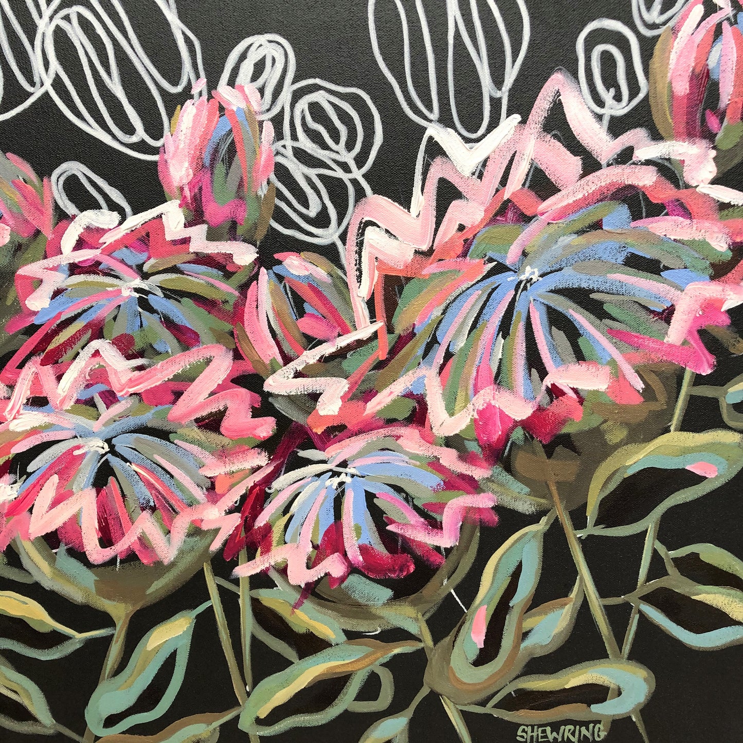 Wild Protea 74x60cm SOLD