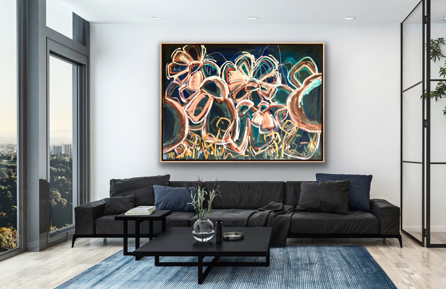 You Shine Bright 160x115cm FRAMED SOLD
