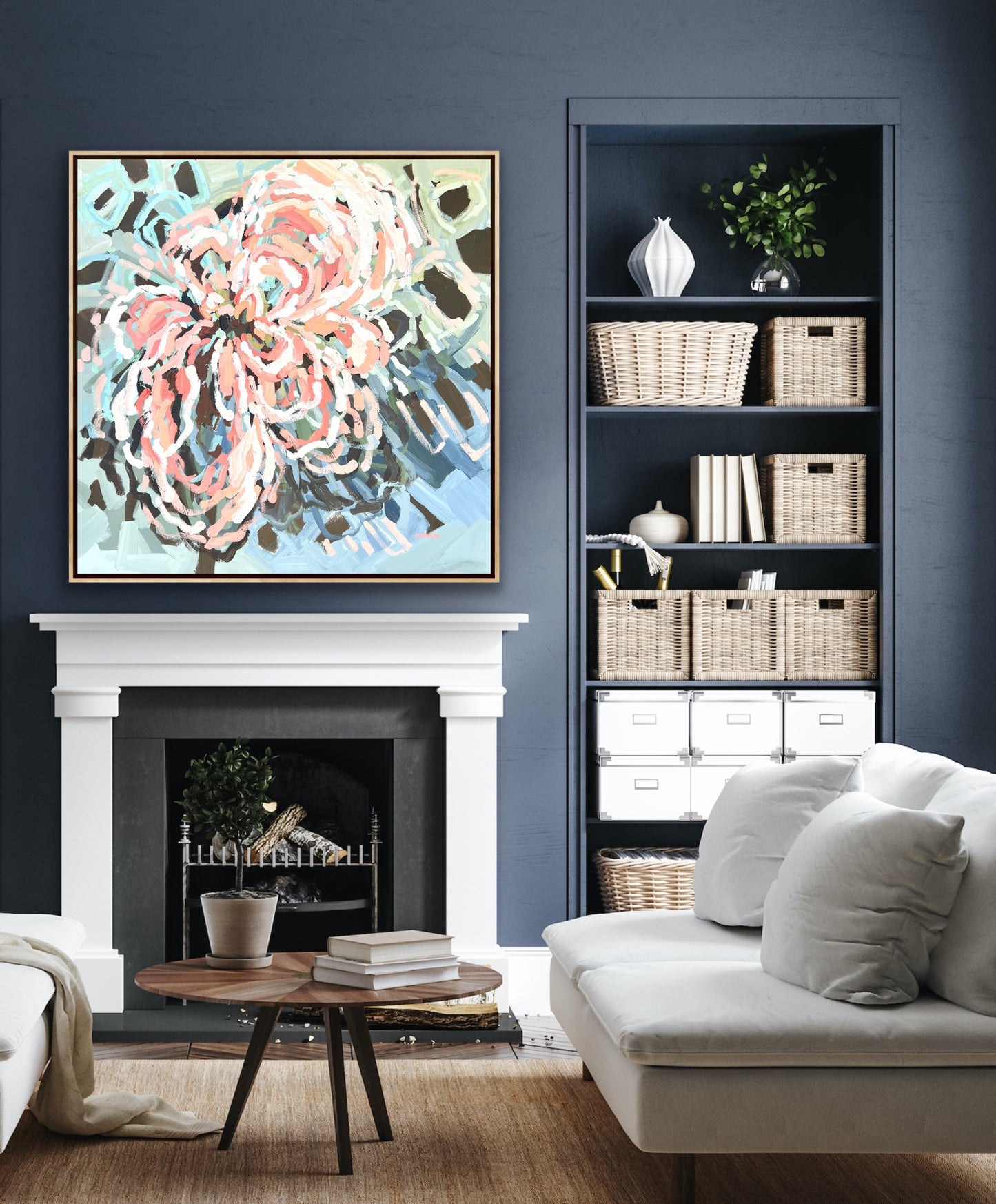 Your Love Is Everlasting 110x110cm FRAMED SOLD