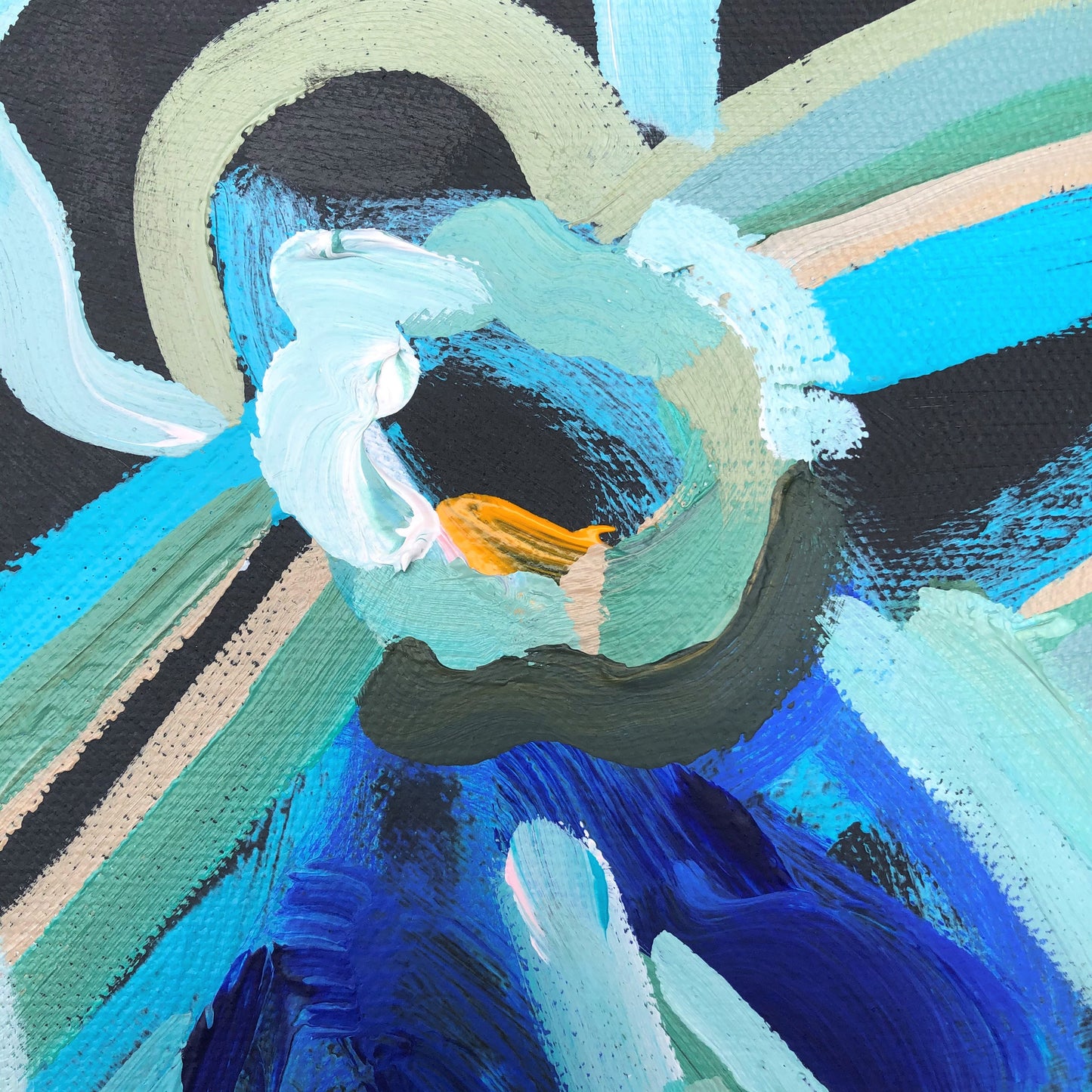 Blue Sunrise 30x22.5cm SOLD