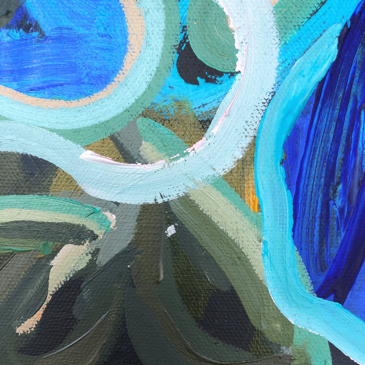 Blue Sunrise 30x22.5cm SOLD