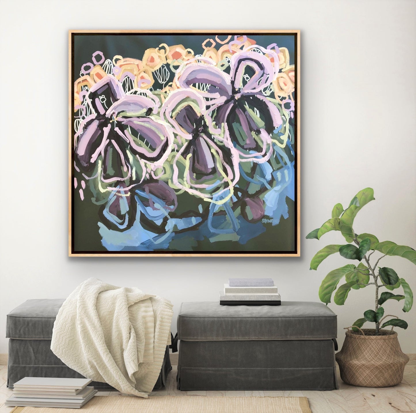 Love Deluxe 100x100cm SOLD
