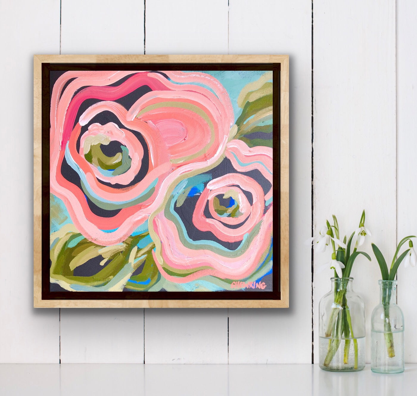 Love In Motion 35x35cm SOLD