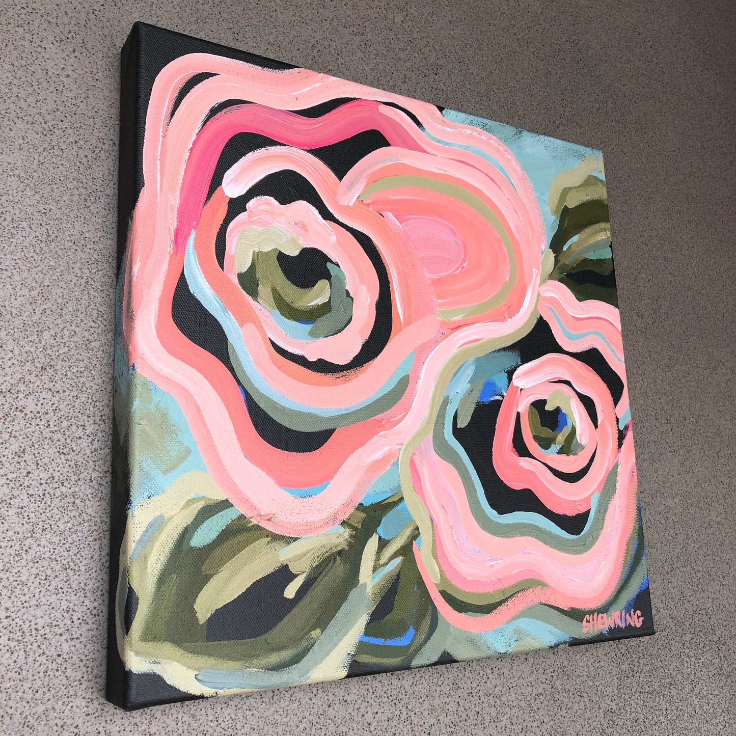 Love In Motion 35x35cm SOLD