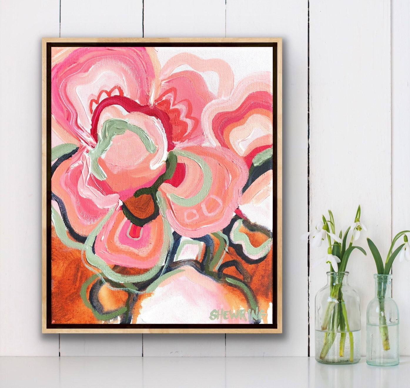 Lovelight 28x23cm Framed SOLD