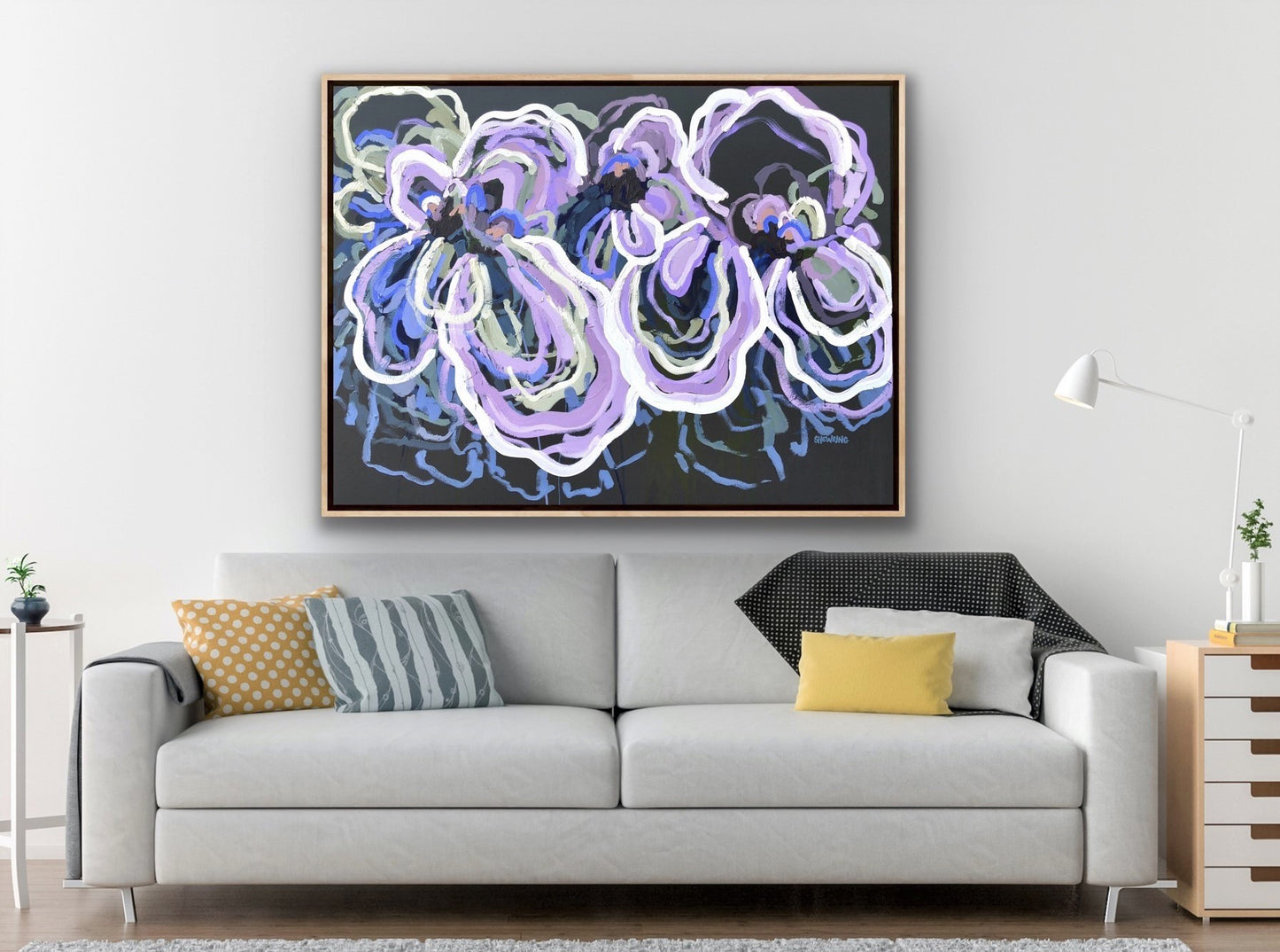 Love Me 120x90cm FRAMED SOLD