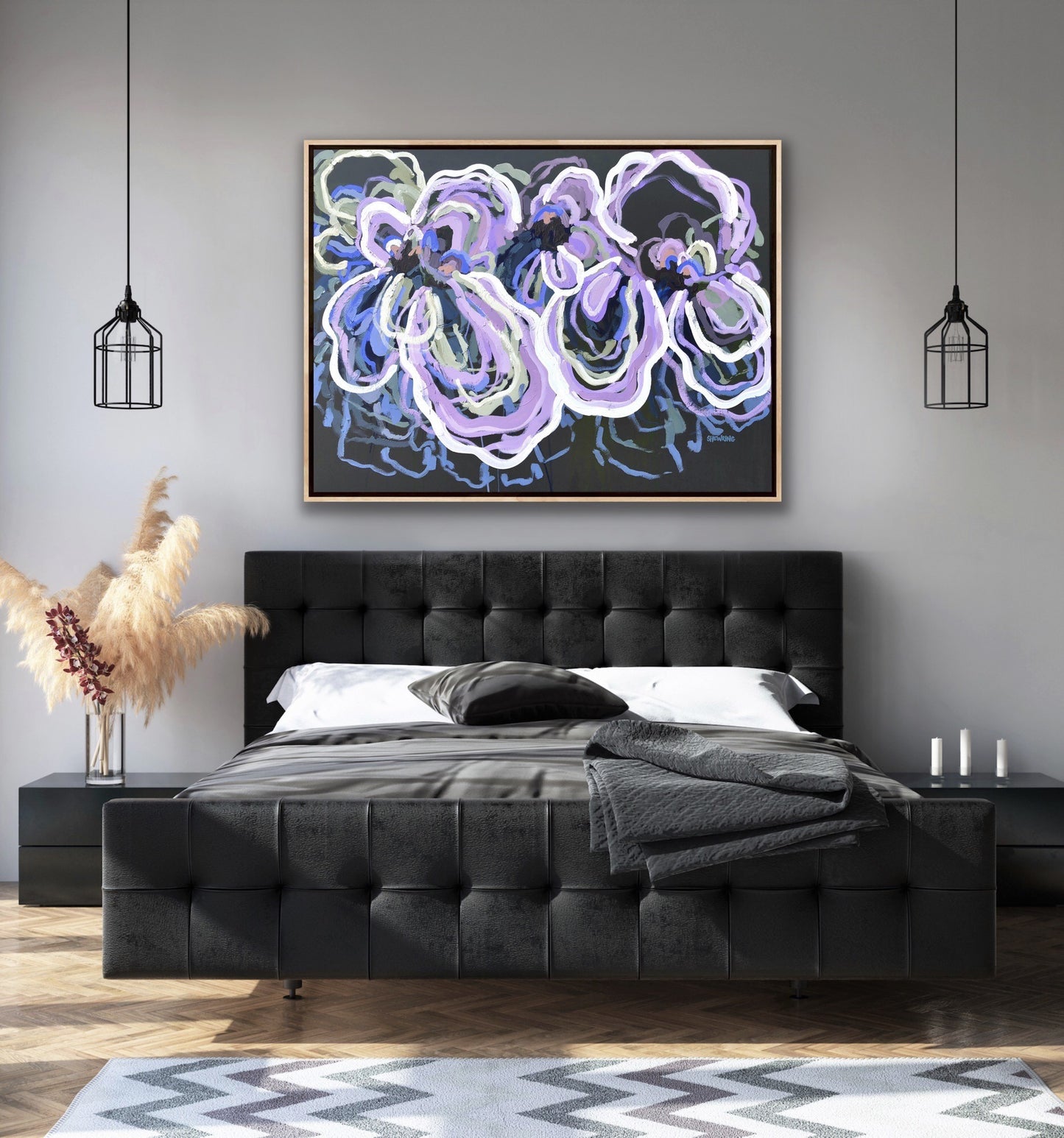 Love Me 120x90cm FRAMED SOLD