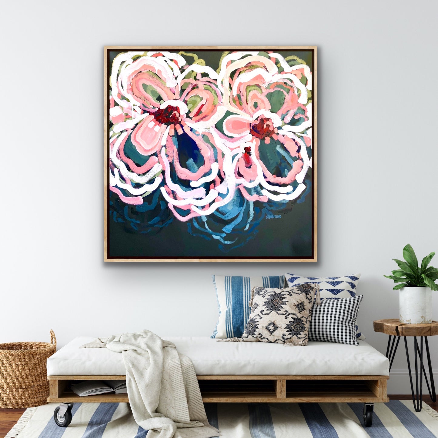 Love You 95x95cm SOLD