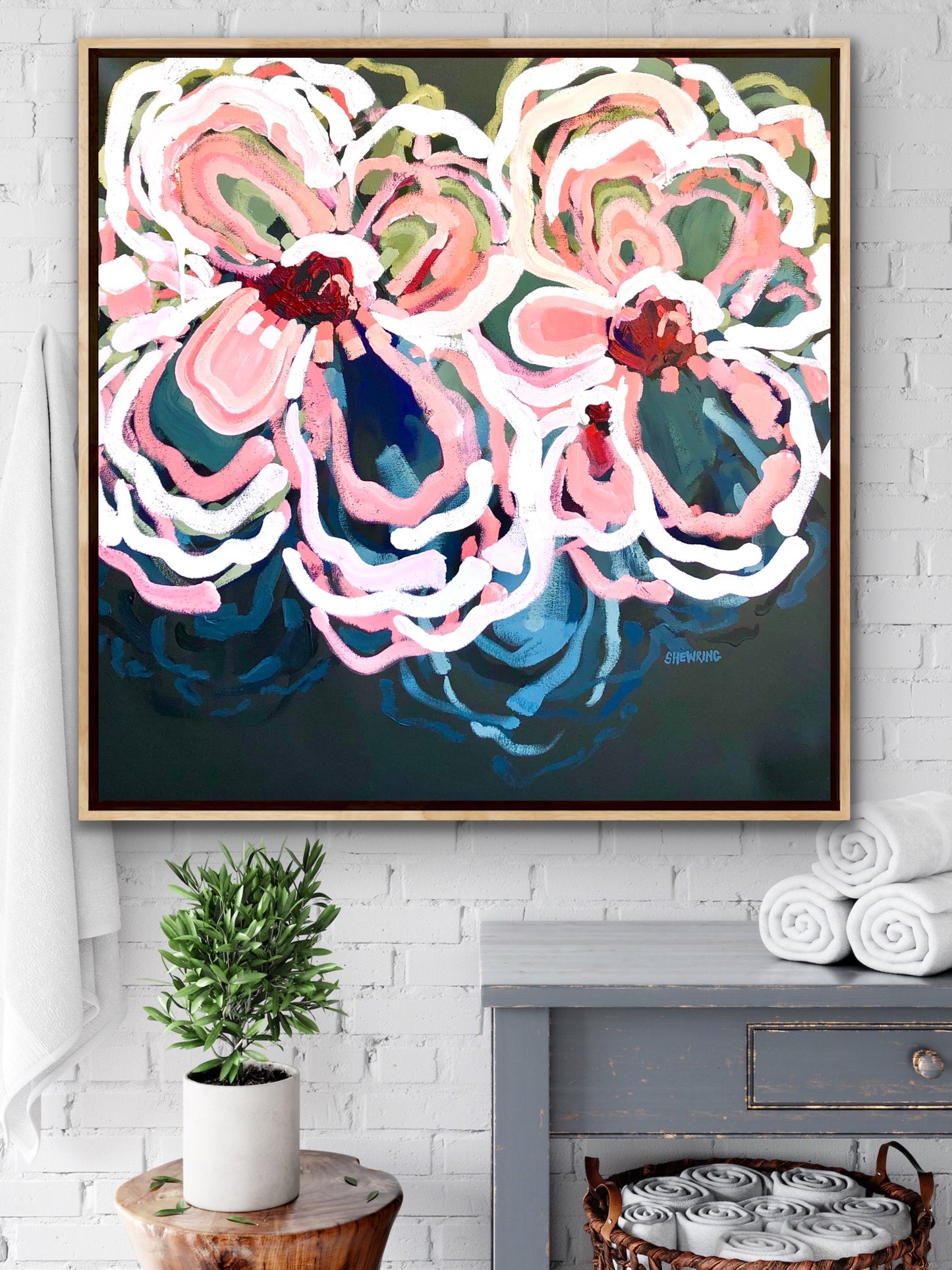 Love You 95x95cm SOLD