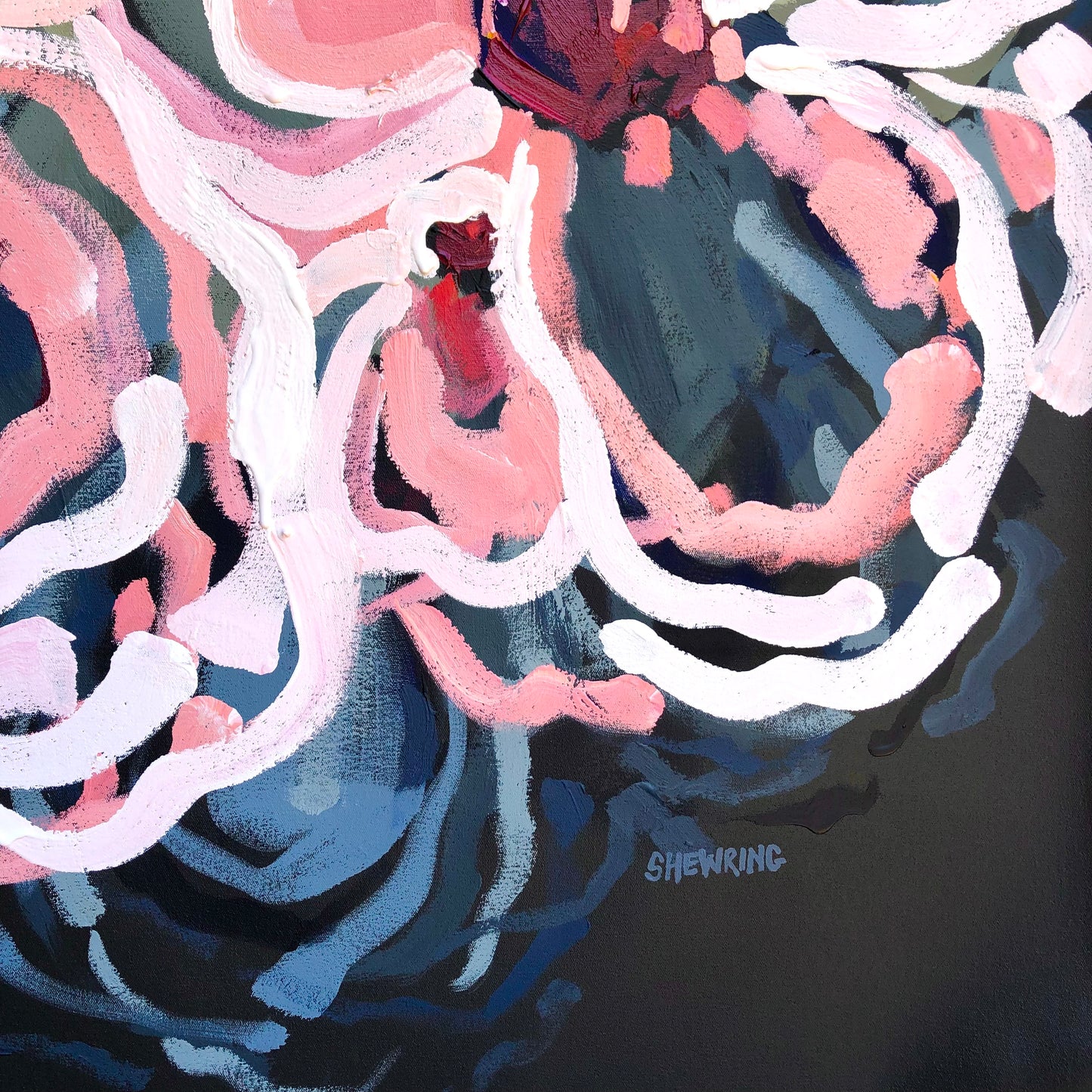 Love You 95x95cm SOLD