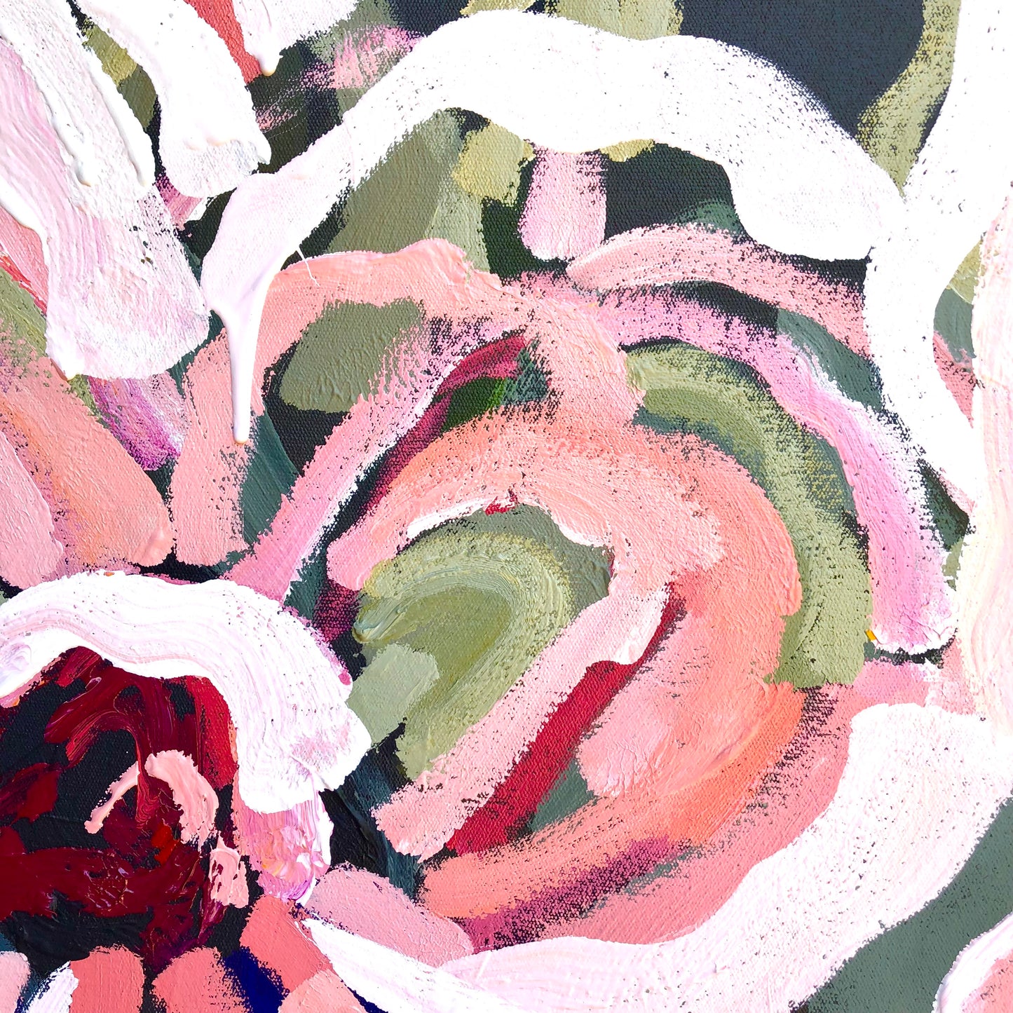 Love You 95x95cm SOLD