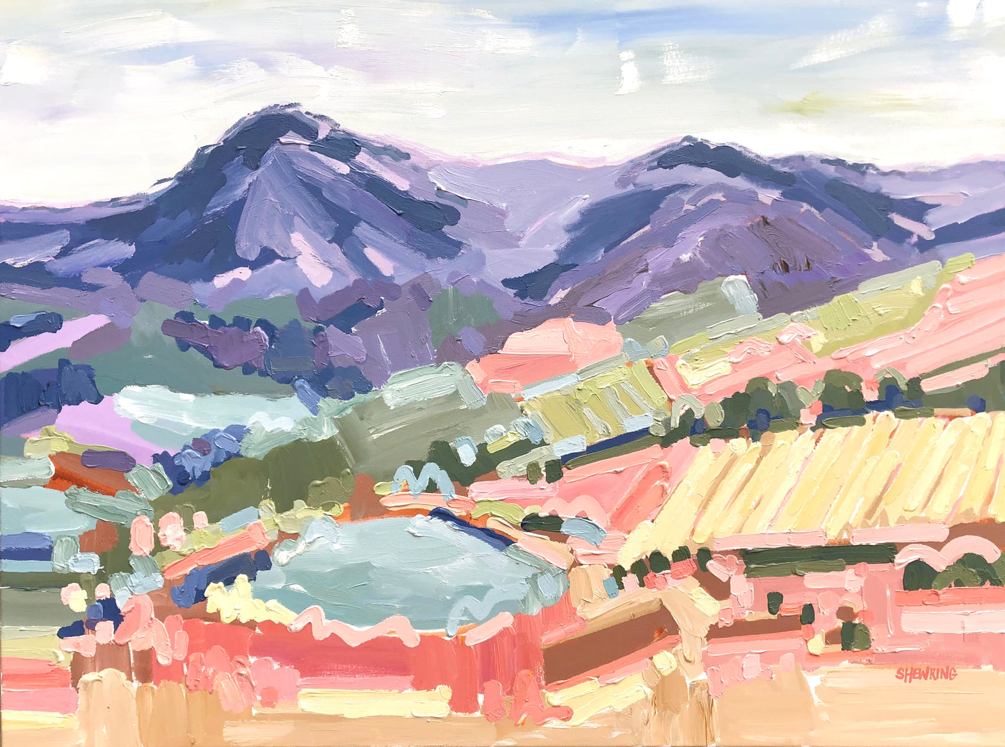 Majestic Macedon 120x90cm SOLD