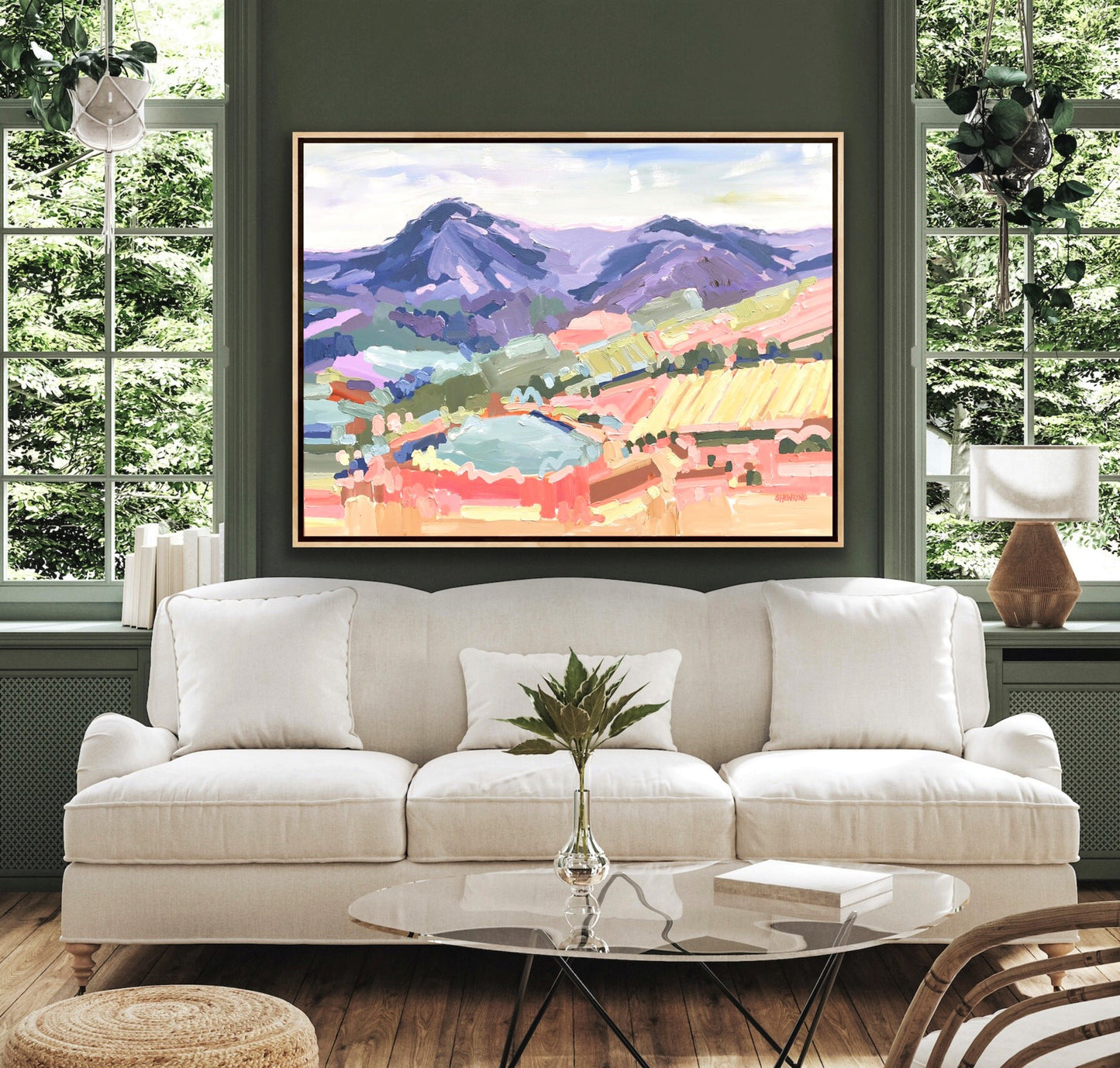 Majestic Macedon 120x90cm SOLD