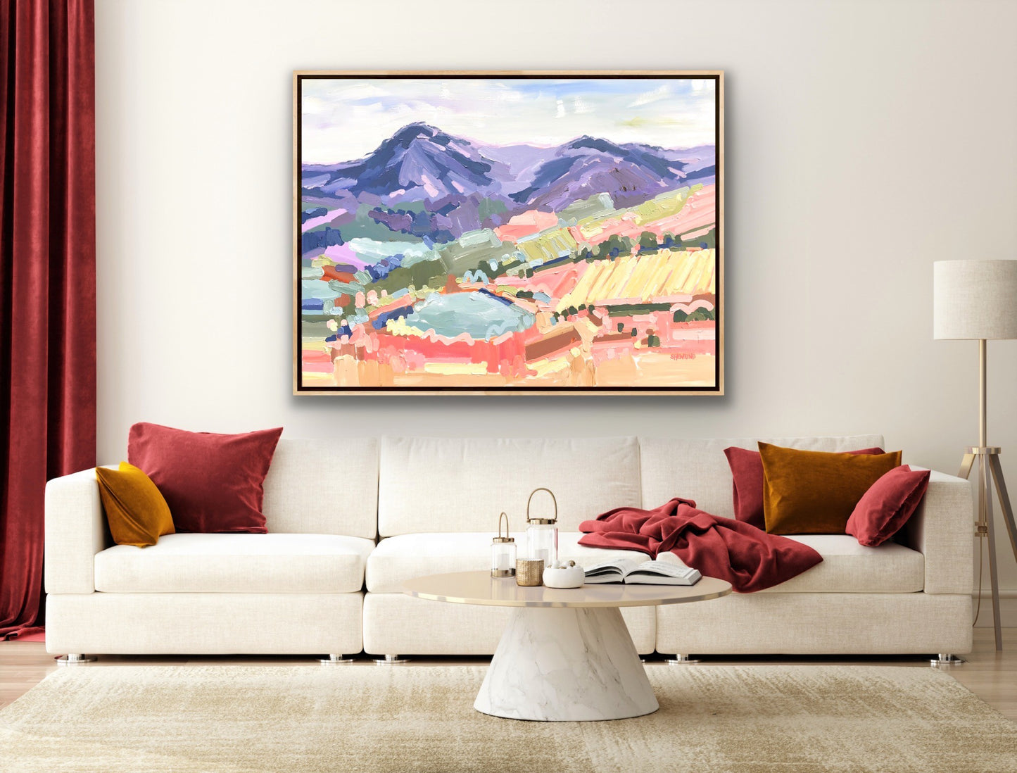 Majestic Macedon 120x90cm SOLD