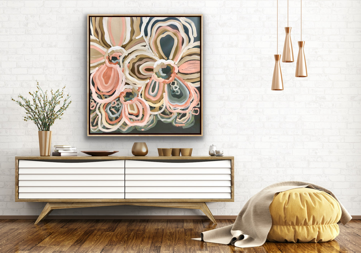 Morning Brew 104x97cm SOLD