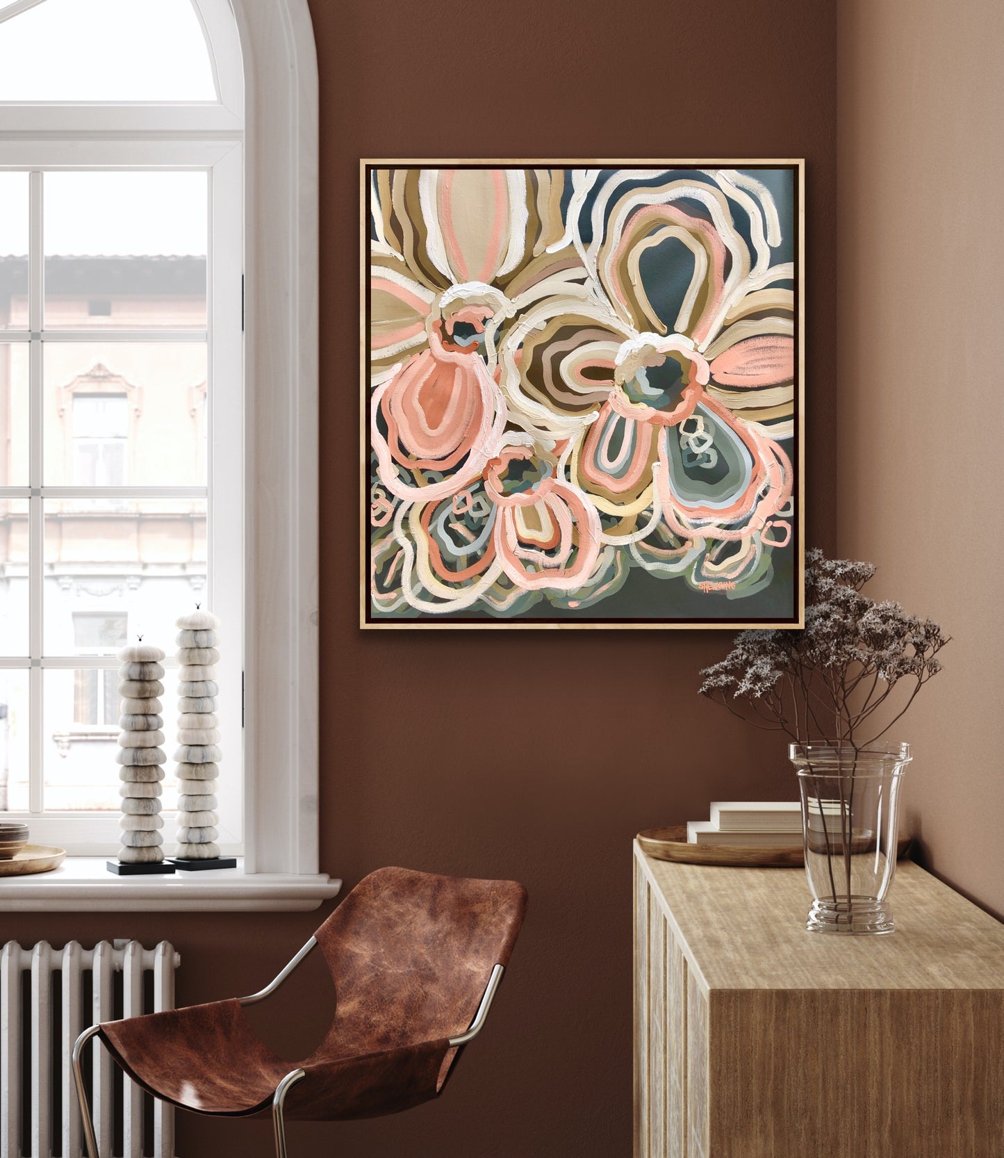 Morning Brew 104x97cm SOLD