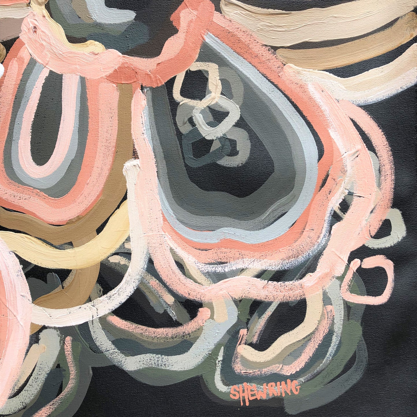 Morning Brew 104x97cm SOLD