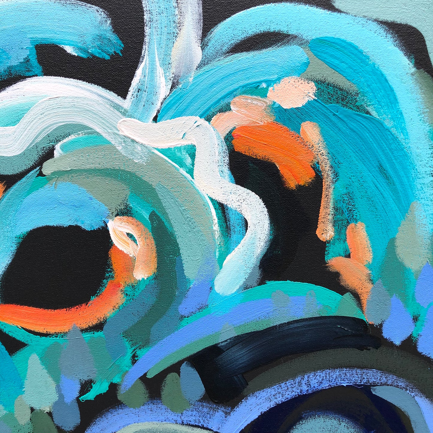 Ocean Ripple 145x112cm SOLD
