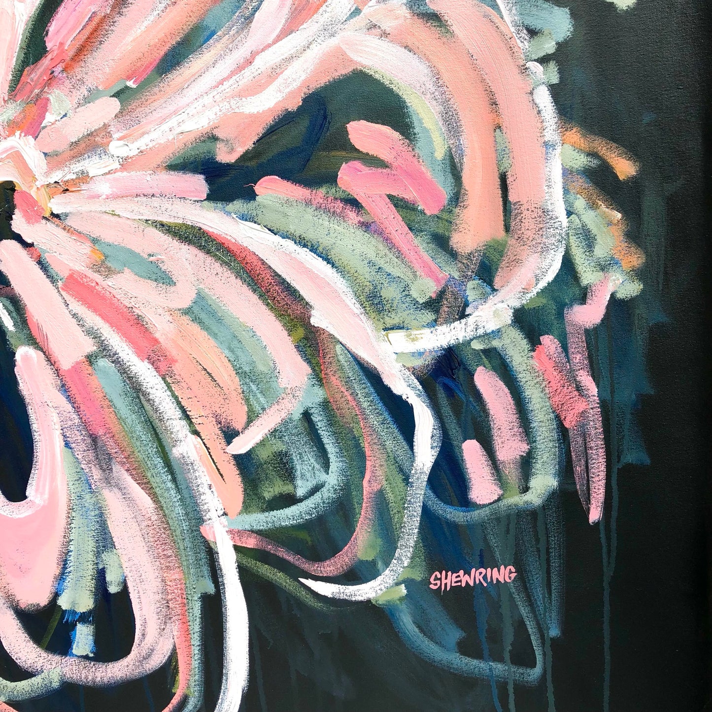 Pure Romance 174x111cm FRAMED SOLD