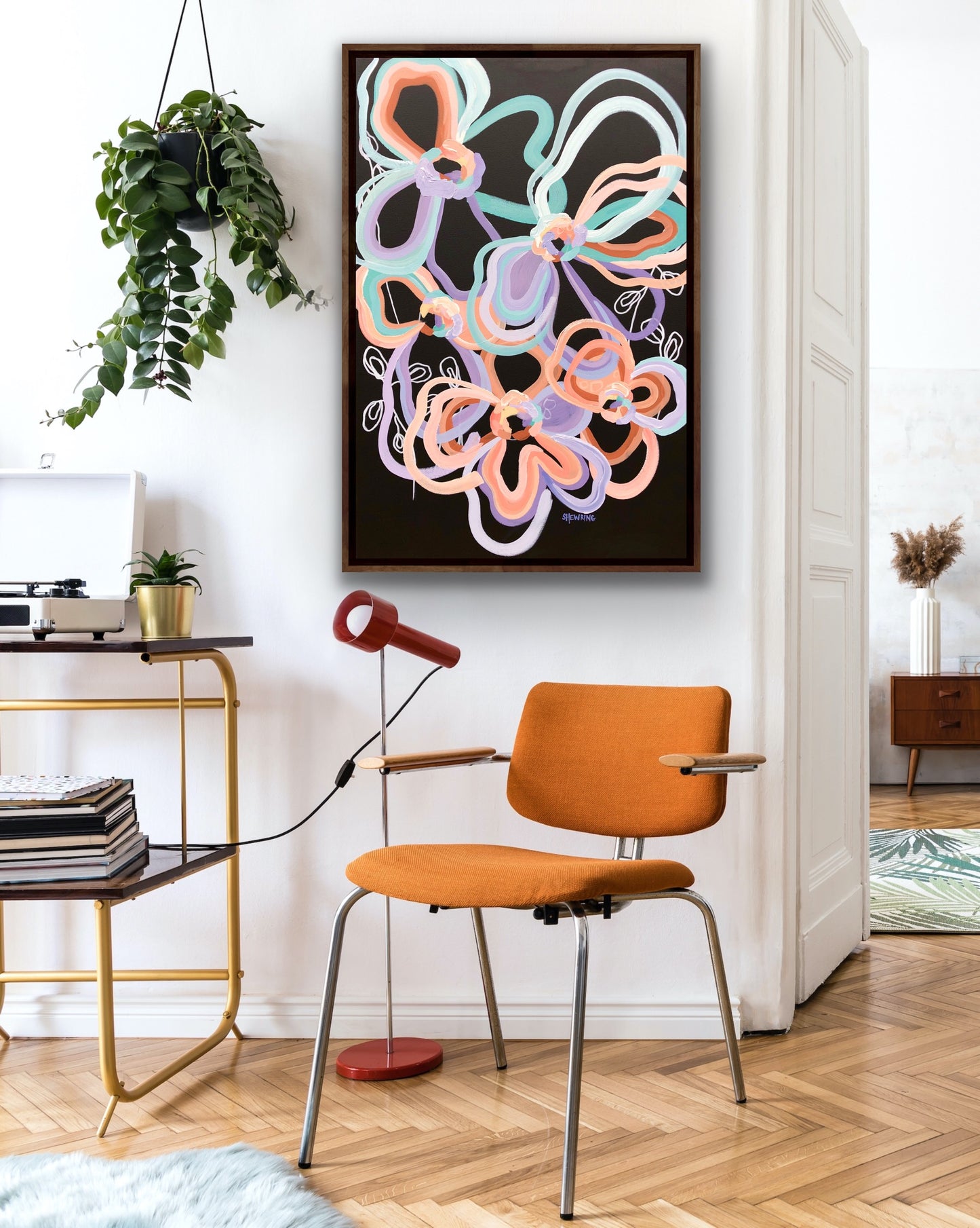 Retro Love 90x60cm SOLD