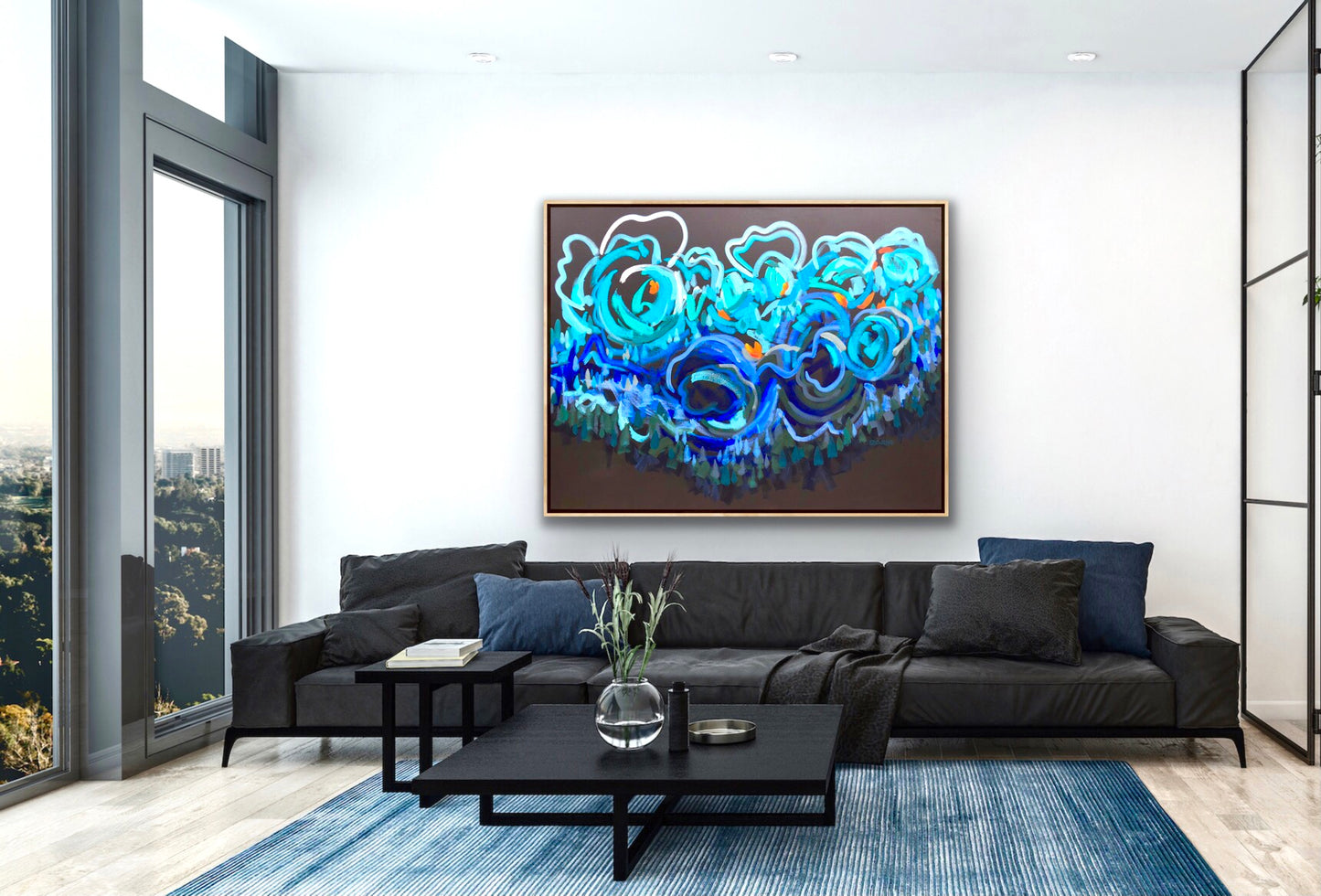 Sapphire Coast 143x110cm SOLD