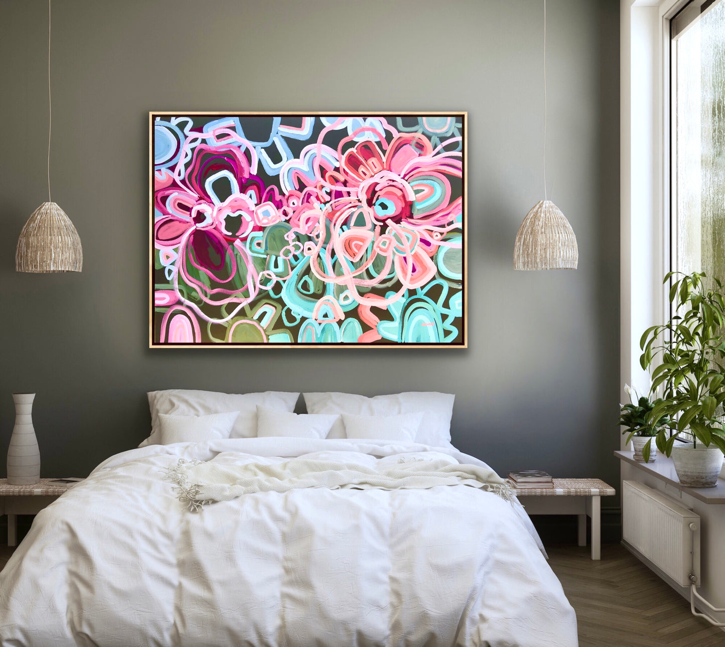 You're Still The One 145x108cm - for USA buyer includes framing and shipping SOLD