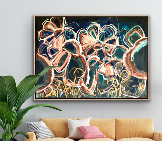You Shine Bright 160x115cm FRAMED SOLD