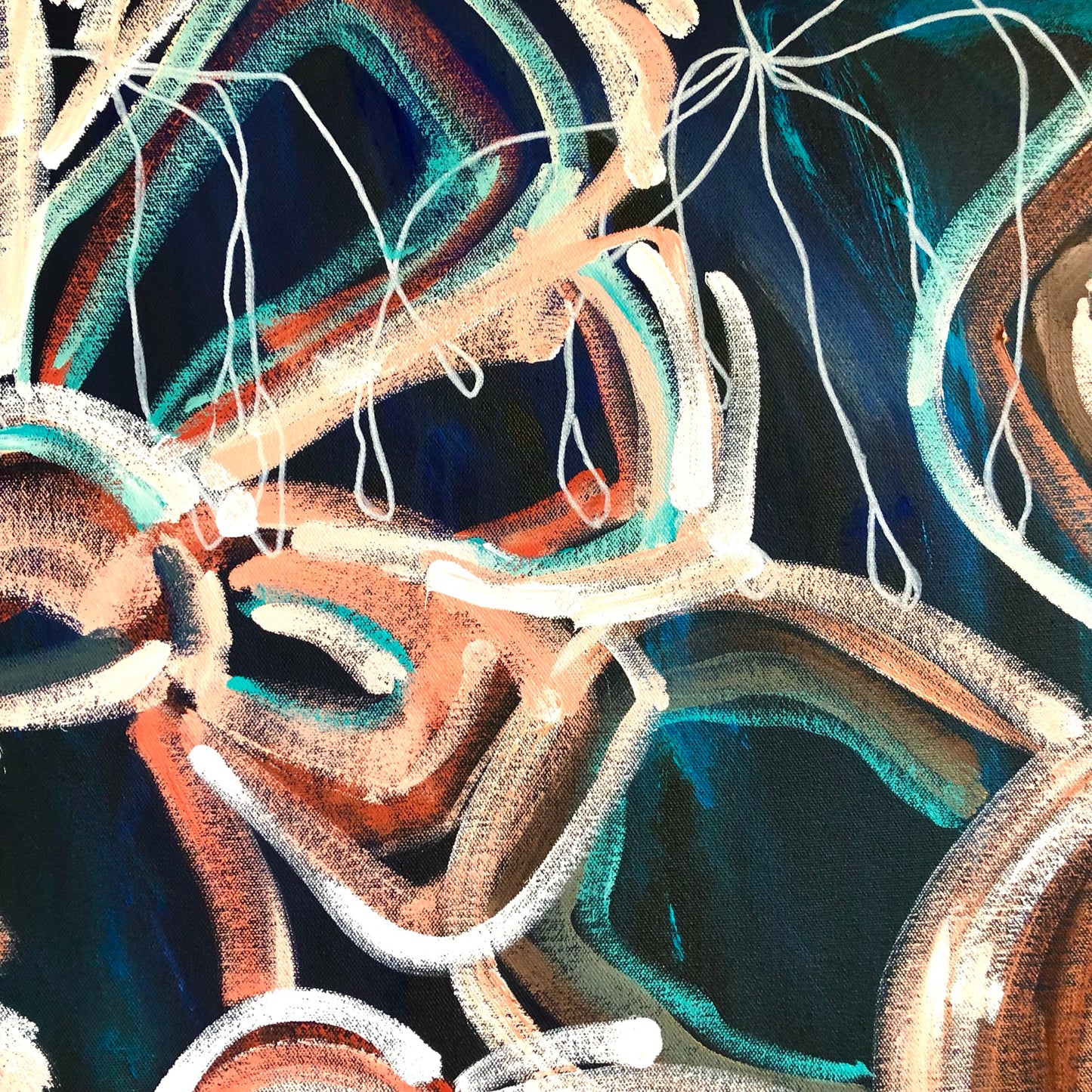 You Shine Bright 160x115cm FRAMED SOLD