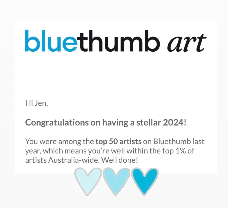 Top 50 Artist on Bluethumb
