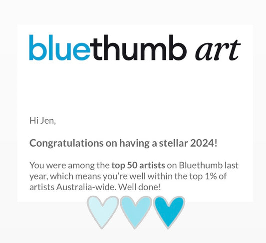 Top 50 Artist on Bluethumb