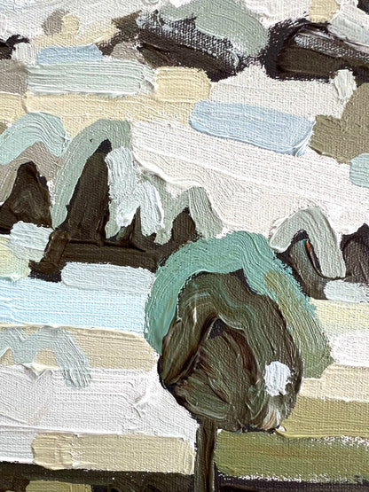 After The Rain 33x33 cm FRAMED SOLD