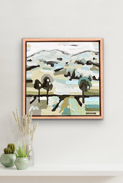After The Rain 33x33 cm FRAMED SOLD